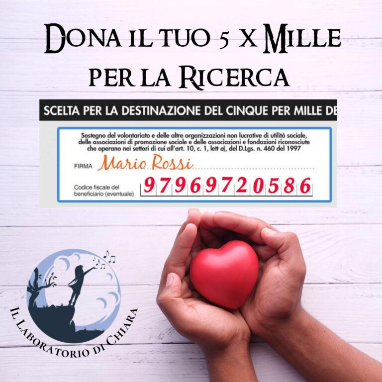 Dona il tuo 5xMille per la Ricerca